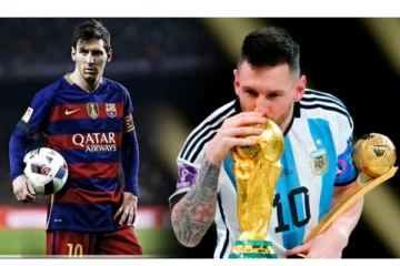 4 ஆண்டுகளுக்கு முன்பு மெஸ்ஸிக்கு கிடைத்த அதிர்ஷ்ட ரிப்பன்.... - வைரலாகும் புகைப்படம்...!