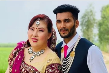 இந்திய காதலனுக்காக எல்லைக் கடந்து வந்த தென்கொரிய காதலி - காஃபி ஷாப் காதலாம்!