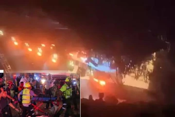 மெக்சிகோவில் தேர்தல் பிரசார மேடை சரிந்து வீழ்ந்ததில் 9 பேர் பலி