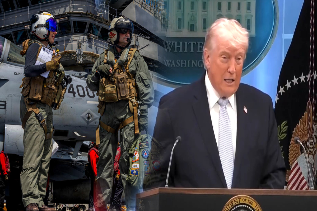 ஈரானை முற்றுகையிடும் அமெரிக்க படையினர்; டிரம்ப் அறிவிப்பால் மீண்டும் அச்சம்! | Us Forces Remain In Iran Trump Warns