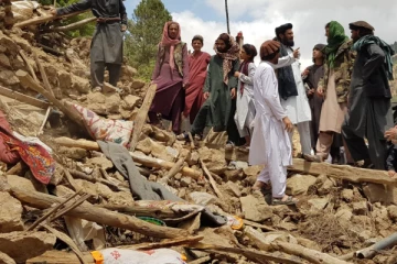 உலகை உலுக்கிய ஆப்கான் நிலநடுக்கம்; ஆயிரத்தை கடந்த பலி எண்ணிக்கை
