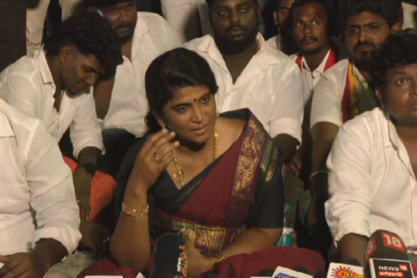 தவெக-வில் பதவி கிடைக்காத விரக்தி.., அஜிதா ஆக்னல் தற்கொலை முயற்சி | Vijays Party Ajitha Agnel Attempts Suicide