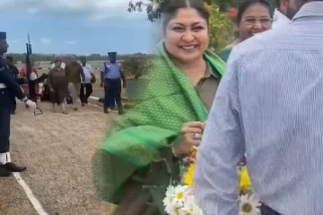 யாழ். விமான நிலையத்தில் சஜித்தின் மனைவியால் வெடித்த புதிய சர்ச்சை