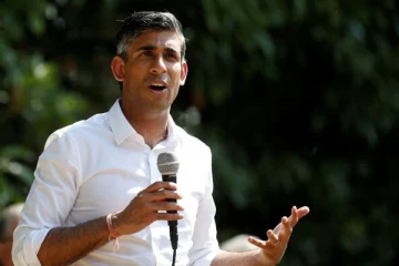 பிரிட்டனில் பிரதமர் பதவிக்காக ரிஷி சுனக் வெளியிட்ட முக்கிய வாக்குறுதி!