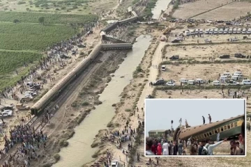 பாகிஸ்தானில் பயங்கர ரயில் விபத்து: 30 பேர் பலி 60க்கும் மேற்பட்டோர் படுகாயம்