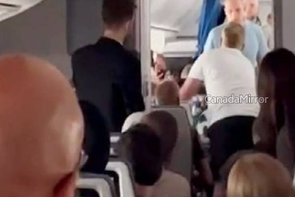 நடுவானில் கனேடியரால் ஏற்பட்ட பரபரப்பு! திசைமாறிய  விமானம் | Excitement Caused Canadian Middle Of The Air