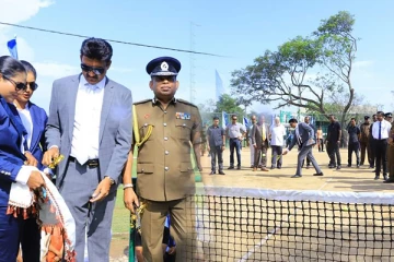 ஆளுநர் செந்தில் தொண்டமானால் டென்னிஸ் விளையாட்டரங்கு திறந்து வைப்பு