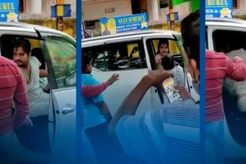 சக நடிகையுடன் காதலா? நடுரோட்டில் அடித்து உதைத்த நடிகரின் மனைவி- வைரல் வீடியோ