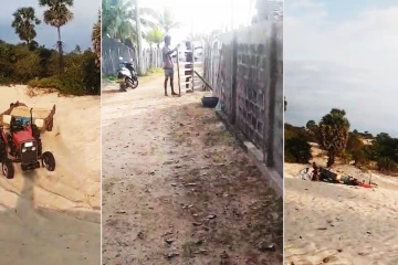 சட்டவிரோத மண் கொள்ளையில் ஈடுபடும் பிரஜா சக்தி தலைவர் மற்றும் குழுவினர்......!