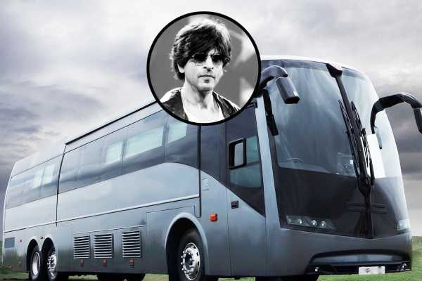 ஷாருக்கானின் ரூ. 4 கோடி வேனிட்டி வேன்!! உள்ளே எப்படி இருக்கும் தெரியுமா? | Shah Rukh Khan Van Has A Gym Interior Designer