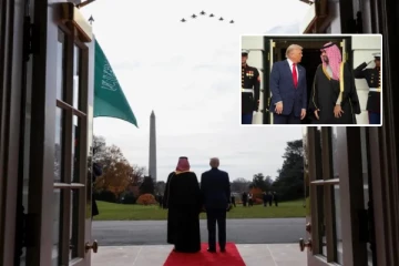 அமெரிக்காவில் $1 ட்ரில்லியன் முதலீடு: சவுதி இளவரசர் டிரம்புக்கு வழங்கி உறுதி