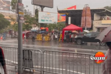 නුගේගොඩ රැළියට අයහපත් කාලගුණය හරස් වෙයි.. විදුලියත් බිඳවැටේ