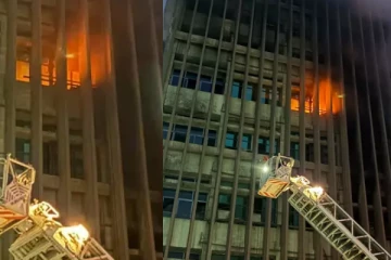 எகிப்து தொலைத்தொடர்பு நிறுவனத்தில் தீ விபத்து ; தொலைபேசி சேவை பாதிப்பு