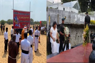 இன்றையநாளை கொண்டாடிய சிங்களவர்கள் - உணர்வுபூர்வமாக அனுஷ்டித்த தமிழர்கள்!