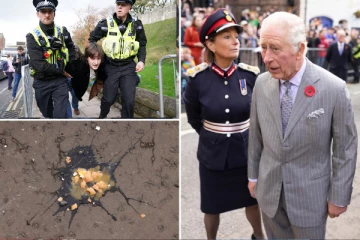 மன்னர் சார்லஸ் மற்றும் கமிலா மீது முட்டை வீச்சு: நாடு அடிமைகளின் இரத்தத்தால் ஆனது என கோஷம்