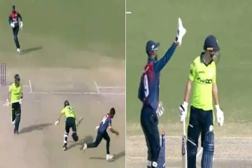 வாய்ப்பு இருந்தும் பேட்ஸ்மேனை ரன் அவுட் செய்யாத விக்கெட் கீப்பர் - வைரலாகும் வீடியோ