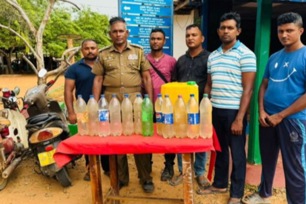 சட்டவிரோத கசிப்பு உற்பத்தி நிலையம் முற்றுகை | Illegal Leaking Production Plant Blockaded