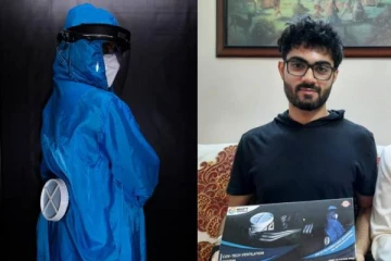 கொரோனா உடையை போட்டு கஷ்டப்படும் மருத்துவர்களுக்காக.. குளுமையான கருவி கண்டுபிடிப்பு