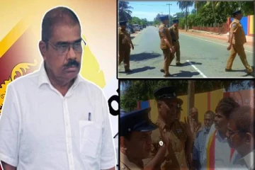 கிழக்கில் தமிழ் பொது வேட்பாளரின் தேர்தல் பிரசாரத்திற்கு காவல்துறையினர் இடையூறு