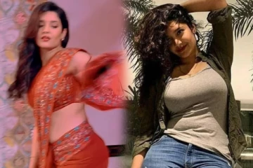 அணிந்திருந்த சேலையை தூக்கி வீசும் ரித்திகா!.. அப்படி வர்ணிக்கும் இளசுகள்.. இதோ வீடியோ