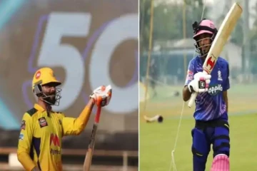 இது ஜடேஜா ஸ்டைல் பாஸ் : ஜடேஜாவைப் போல பேட்டை சுற்றும் சாஹல் வைரலாகும் வீடியோ