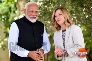 නරේන්ද්‍ර මෝදි හා ඉතාලි අගමැතිනි ජෝර්ජියා මෙලෝනි අතර සාකච්ඡා