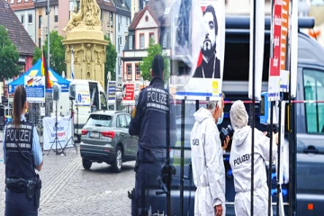 ஜேர்மனியில் கூரிய ஆயுதத்தினால் மக்கள் மீது தாக்குதல்: பொலிஸார் துப்பாக்கி சூடு