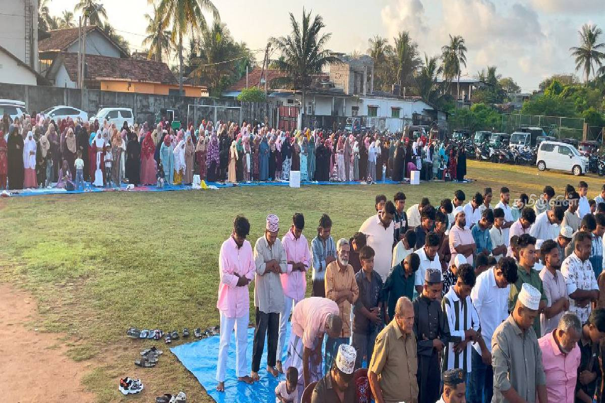 நாடளாவிய ரீதியில் நோன்பு பெருநாள் கொண்டாட்டம் | Island Wide Celebration Of Lent