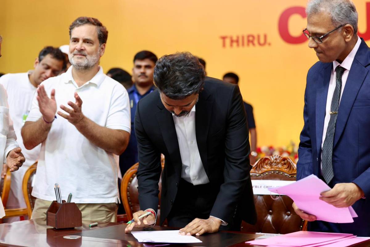 தமிழக முதலமைச்சராகப் பொறுப்பேற்ற விஜய்க்கு ஜனநாயகப் போராளிகள் கட்சி வாழ்த்து | Democratic Fighters Party Congratulates Vijay Cm