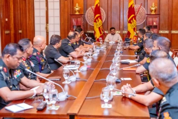 தற்போதைய பாதுகாப்பு தொடர்பில் ஜனாதிபதி தலைமையில் கலந்துரையாடல்