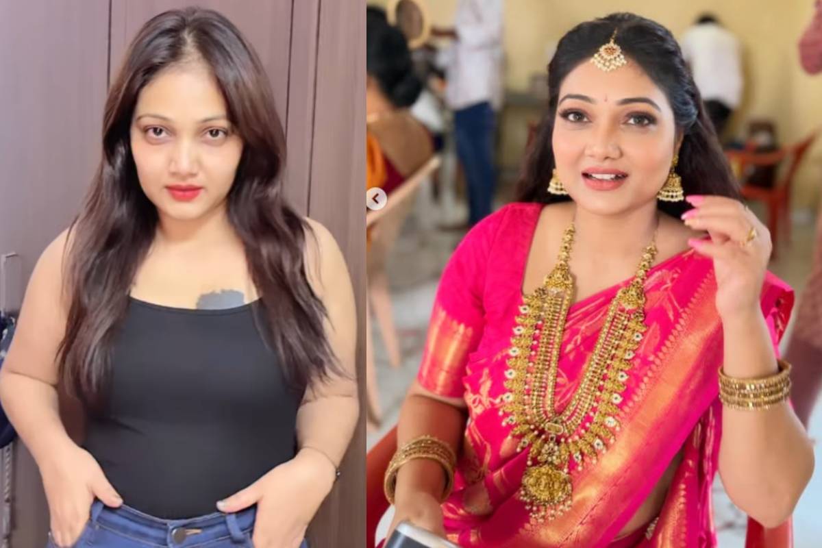 சீரியல் நடிகை பிரியங்கா கல்காரியின் ரீசெண்ட் போட்டோஷூட்.. | Serial Actress Priyanka Nalkari Blue Dress Photos சீரியல் நடிகை பிரியங்கா கல்காரியின் ரீசெண்ட் போட்டோஷூட்.. | Serial Actress Priyanka Nalkari Blue Dress Photos