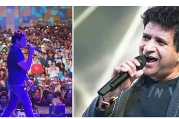 இசையமைப்பாளர் ஹாரிஸ் ஜெயராஜுடன் பாடகர் கே.கே. - ‘தி லெஜெண்ட்’ படத்தின் கடைசி பாடல் - வைரலாகும் புகைப்படம்