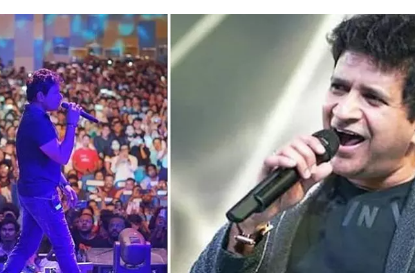 இசையமைப்பாளர் ஹாரிஸ் ஜெயராஜுடன் பாடகர் கே.கே. - ‘தி லெஜெண்ட்’ படத்தின் கடைசி பாடல் - வைரலாகும் புகைப்படம் - தமிழ்நாடு