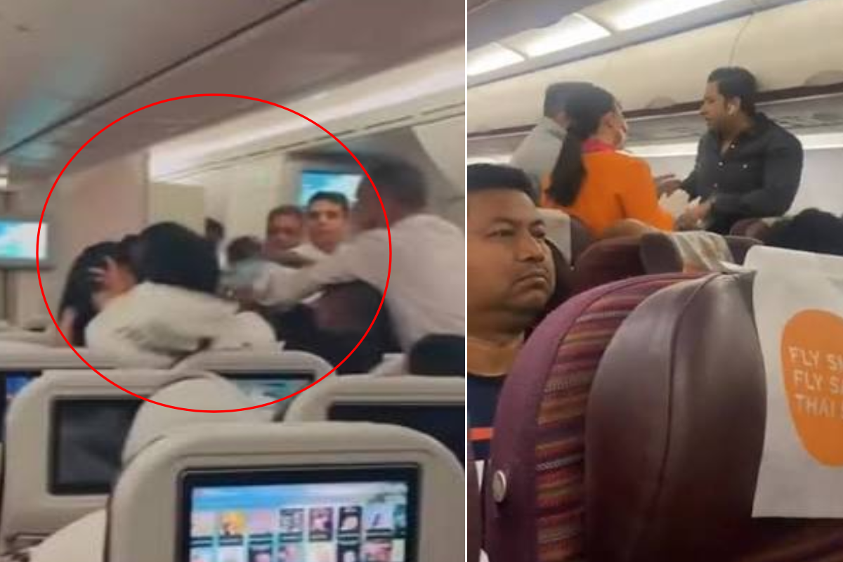 லண்டனிலிருந்து புறப்பட்ட விமானத்தில் மோதல் - நடுவானில் ஏற்பட்ட பரபரப்பு | Altercation On A Flight Departing From London லண்டனிலிருந்து புறப்பட்ட விமானத்தில் மோதல் - நடுவானில் ஏற்பட்ட பரபரப்பு | Altercation On A Flight Departing From London