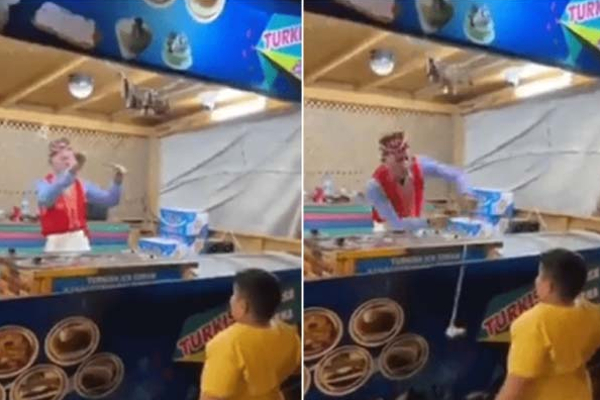 ஐஸ்கிரீம் விற்பனையாளரை தெறிக்கவிட்ட சிறுவன்! கொடுமையை நீங்களே பாருங்க | Little Boy Stuns Ice Cream Seller