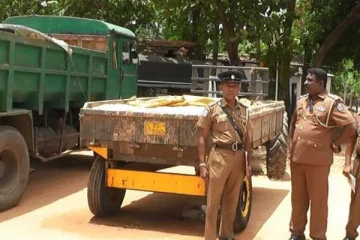 சட்டவிரோத மணல் அகழ்வு ; பொலிஸாரின் திடீர் நடவடிக்கையால் 6 வாகனங்கள் பறிமுதல்