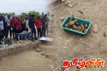 செம்மணி மனித புதைகுழிகளில் இருந்து மீட்கப்பட்ட இரும்பு உருண்டைகள்