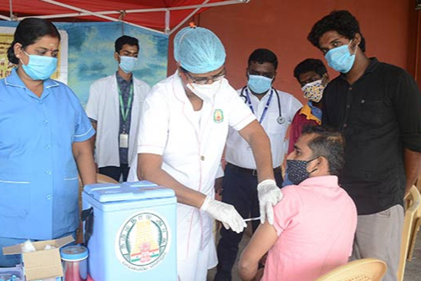 தமிழகத்தில் 28-வது மெகா தடுப்பூசி முகாம் - 50 ஆயிரம் முகாம்கள் அமைப்பு..! - தமிழ்நாடு