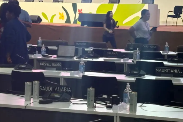 ஐ.நா உச்சிமாநாட்டில் சர்ச்சை.. COP ஜனாதிபதி விடுத்த அதிரடி அறிவிப்பு | President Suspended Meeting After Colombia Speech ஐ.நா உச்சிமாநாட்டில் சர்ச்சை.. COP ஜனாதிபதி விடுத்த அதிரடி அறிவிப்பு | President Suspended Meeting After Colombia Speech