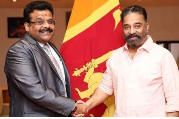 முதன் முறையாக இலங்கை உயர்ஸ்தானிகரகத்துக்குள் நுளைந்த கமல்ஹாசன் | Kamal Haasan Visited For The First Time