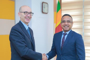 இத்தாலியின் இலங்கைக்கான தூதுவரை சந்தித்த மனுஷ நாணயக்கார : இருதரப்பு உறவுகள் குறித்தும் பேச்சு