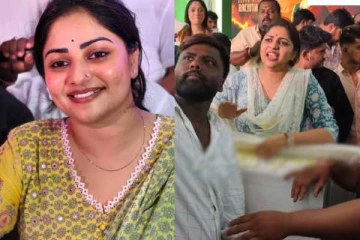 செல்ஃபி எடுக்க வந்த ரசிகர்!! கூலி பட நடிகை ரச்சிதா செய்த ரா செயல்..