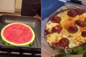 அவுஸ்திரேலியாவில் தர்பூசணியில் பீட்சா உருவாக்கி அசத்திய சமையல் கலை நிபுணர்