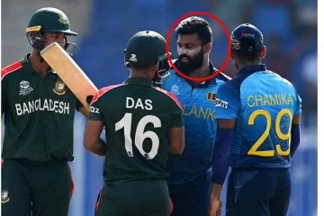 டி20 உலகக்கோப்பை தொடர்! களத்தில் மோதி கொண்ட இலங்கை வீரர் குமார, வங்கதேச வீரர் தாஸுக்கு அபராதம்... ஐசிசி அதிரடி