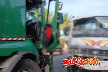 திருகோணமலை -ஈச்சிலம்பற்று பகுதியில் இரு வாகனங்கள் மோதி விபத்து