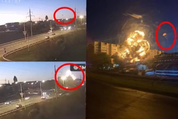 சிதறிய ரஷ்ய போர் விமானம், நொடியில் வெளியேறிய விமானி: புகைப்படம் மற்றும் வீடியோ ஆதாரம்!