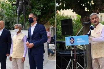 கிரீஸ் நாட்டில் மகாத்மா காந்தி சிலை திறப்பு!