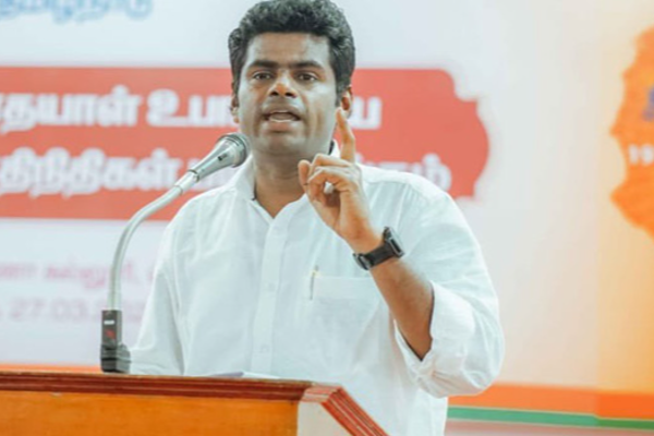 ஆமாம்.. நான் ஒரு பொறுக்கி தான்.. - அமைச்சர் அன்பரசன் பேச்சுக்கு அண்ணாமலை பதிலடி - தமிழ்நாடு