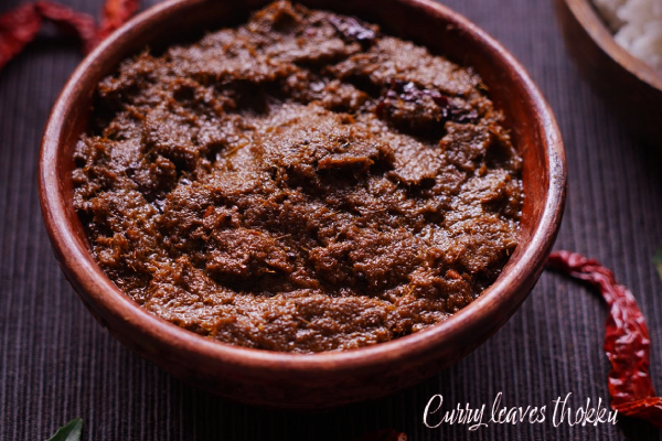 சூடான சாதத்துடன் கறிவேப்பிலை தொக்கு - இப்படி செய்து கொடுங்க | Curry Leave Karuveppilai Thokku Recipe In Tamil