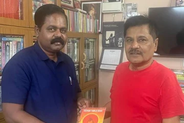 ஈழத் தமிழர்களுக்காகக் குரல் கொடுக்கும் இராதாகிருஷ்ணனை நேரில் சந்தித்த சிறீதரன்!